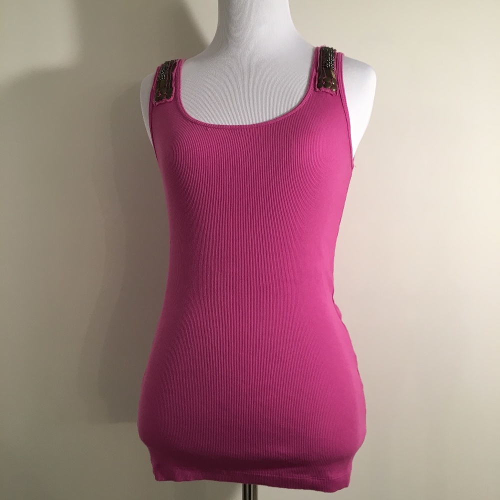 3 for $15 Sale: VTG 90s LOFT Tank with Metal Trim